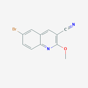 6-Bromo-3-cyano-2-methoxyquinoline