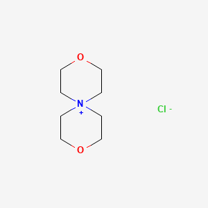 3,9-Dioxa-6-azoniaspiro[5.5]undecane, chloride
