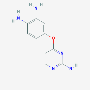 4-(2-Methylamino-pyrimidin-4-yloxy)-benzene-1,2-diamine