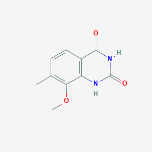 8-Methoxy-7-methylquinazoline-2,4-diol