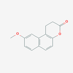 9-Methoxy-1,2-dihydro-3H-naphtho[2,1-b]pyran-3-one