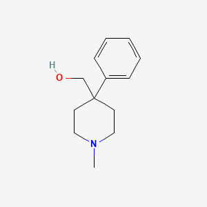 4-Piperidinemethanol, 1-methyl-4-phenyl-