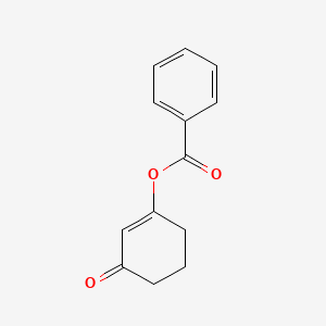 (3-Oxocyclohexen-1-yl) benzoate