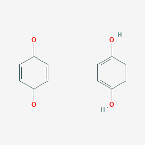 molecular formula C6H6O2.C6H4O2<br>C12H10O4 B085884 Quinhydrone CAS No. 106-34-3