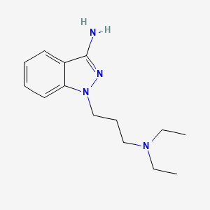 1H-Indazole-1-propanamine, 3-amino-N,N-diethyl-