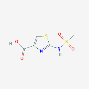 2-Methanesulfonylamino-thiazole-4-carboxylic acid