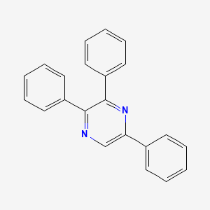 molecular formula C22H16N2 B8588521 2,3,5-Triphenylpyrazine CAS No. 36476-77-4
