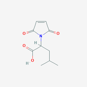 2-(2,5-Dioxopyrrol-1-yl)-4-methylpentanoic acid