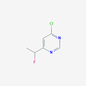 4-Chloro-6-(1-fluoroethyl)pyrimidine