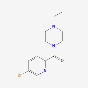 (5-Bromo-pyridin-2-yl)-(4-ethyl-piperazin-1-yl)-methanone
