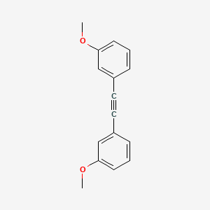 molecular formula C16H14O2 B8588550 Bis(3-methoxyphenyl)acetylene CAS No. 59647-77-7