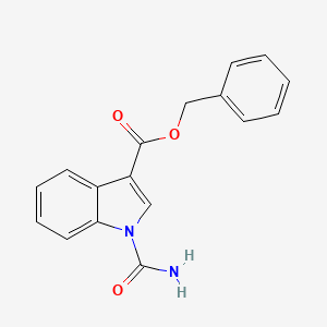 1-Carbamoyl-1H-indole-3-carboxylic acid benzyl ester