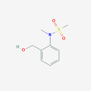 N-(2-(hydroxymethyl)phenyl)-N-methylmethanesulfonamide