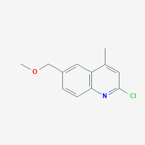 2-Chloro-6-methoxymethyl-4-methylquinoline