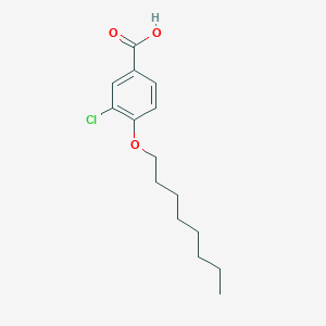 3-Chloro-4-(octyloxy)benzoic acid