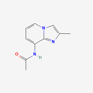 8-Acetylamino-2-methylimidazo[1,2-a]pyridine