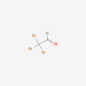molecular formula C2HBr3O B085889 Tribromoacetaldehyde CAS No. 115-17-3