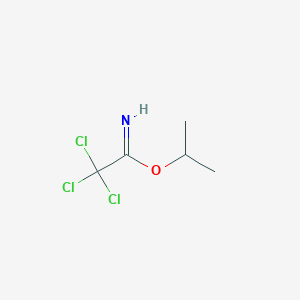 molecular formula C5H8Cl3NO B8588919 Isopropyl 2,2,2-trichloroacetimidate 