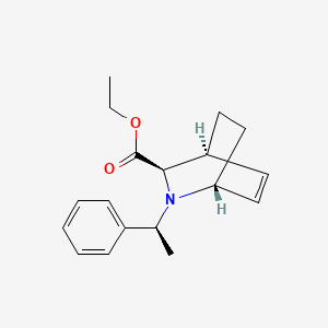 (1R,3R,4S)-Ethyl 2-((S)-1-phenylethyl)-2-azabicyclo[2.2.2]oct-5-ene-3-carboxylate