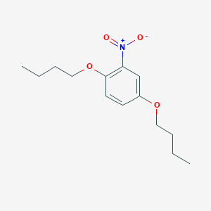 molecular formula C14H21NO4 B085890 1,4-Dibutoxy-2-nitrobenzene CAS No. 135-15-9