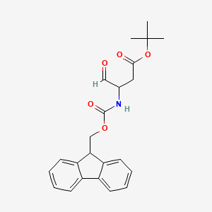 molecular formula C23H25NO5 B8589052 Fmoc-Asp(OtBu)-H 