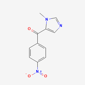 (1-Methyl-1H-imidazol-5-yl)(4-nitrophenyl)methanone