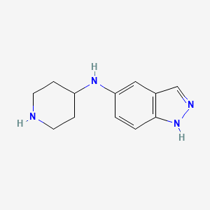 N-(1H-5-Indazolyl)-N-(4-piperidyl)amine