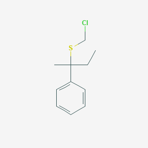 {2-[(Chloromethyl)sulfanyl]butan-2-yl}benzene