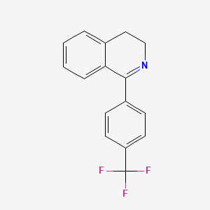 1-(4-(Trifluoromethyl)phenyl)-3,4-dihydroisoquinoline