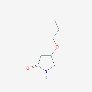 molecular formula C7H11NO2 B8589194 4-n-Propoxy-3-pyrrolin-2-one 