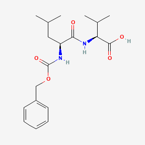 molecular formula C19H28N2O5 B8589231 Z-Leu-val-OH CAS No. 7801-70-9