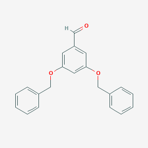 molecular formula C21H18O3 B085893 3,5-Dibenzyloxybenzaldehyde CAS No. 14615-72-6