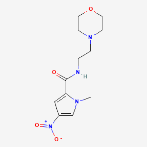 1-Methyl-N-[2-(4-morpholinyl)ethyl]-4-nitro-1H-pyrrole-2-carboxamide