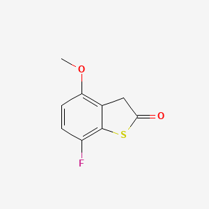 7-fluoro-4-methoxy-1-benzothiophen-2(3H)-one
