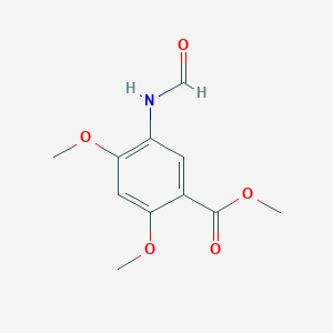 Methyl 5-formamido-2,4-dimethoxybenzoate