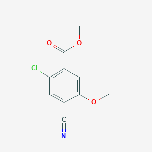 Methyl 2-chloro-4-cyano-5-methoxybenzoate