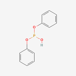 molecular formula C12H11O3P B8589458 Phosphorous acid diphenyl 