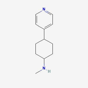 N-Methyl-4-(pyridin-4-yl)cyclohexanamine