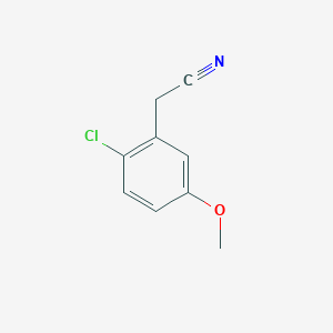 2-(2-Chloro-5-methoxyphenyl)acetonitrile