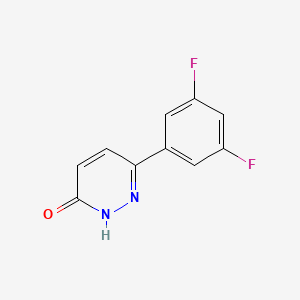 6-(3,5-difluorophenyl)-2H-pyridazin-3-one