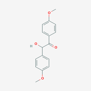 molecular formula C16H16O4 B085897 Anisoin CAS No. 119-52-8
