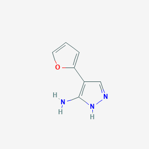 4-(Furan-2-yl)-1H-pyrazol-3-amine
