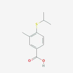 4-(Isopropylthio)-3-methylbenzoic acid