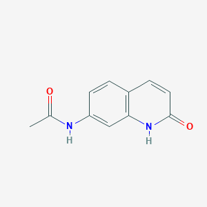 N-(2-oxo-1,2-dihydroquinolin-7-yl)acetamide