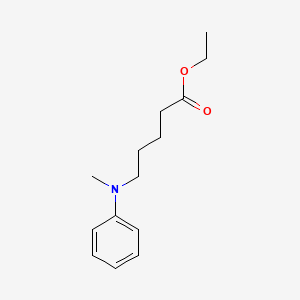 Ethyl 5-(methyl(phenyl)amino)pentanoate
