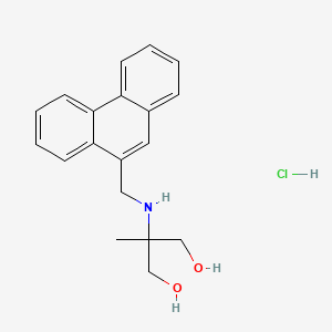 1,3-Propanediol, 2-methyl-2-((9-phenanthrenylmethyl)amino)-, hydrochloride