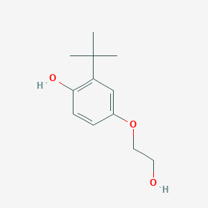 2-Tert-butyl-4-(2-hydroxyethoxy)phenol