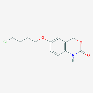 6-(4-Chlorobutoxy)-1,4-dihydro-2H-3,1-benzoxazin-2-one
