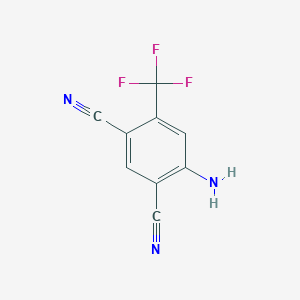 4-Amino-5-cyano-2-trifluoromethyl-benzonitrile