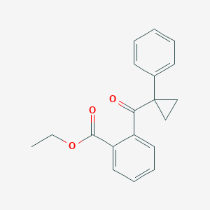 Ethyl 2-(1-phenylcyclopropanecarbonyl)benzoate